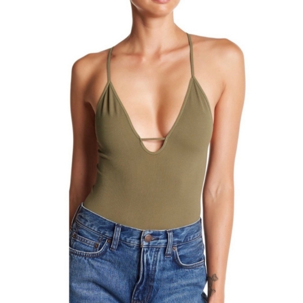 Intimately Free People Move Along Ribbed Racer Back Bodysuit - Picture 8 of 9
